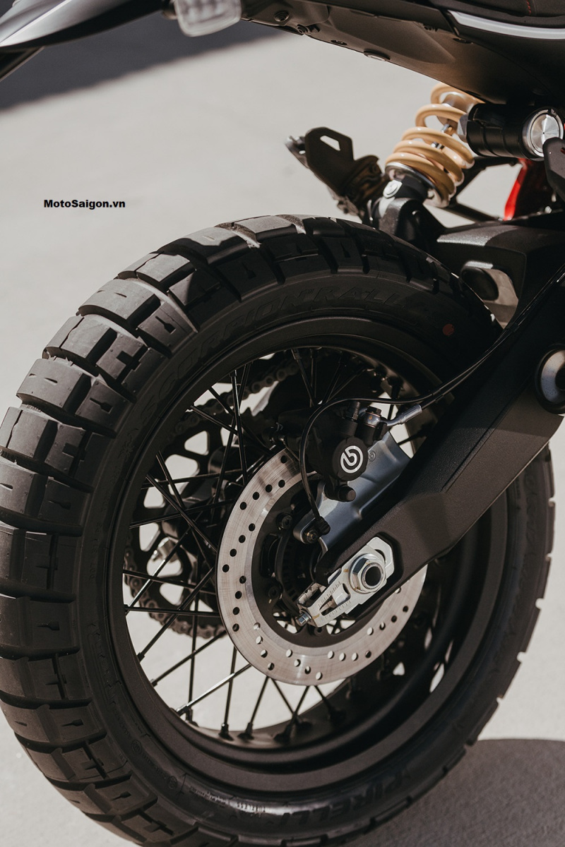 Phiên bản giới hạn Ducati Scrambler Desert Sled Fasthouse kỷ niệm chiến thắng giải đua Mint 400